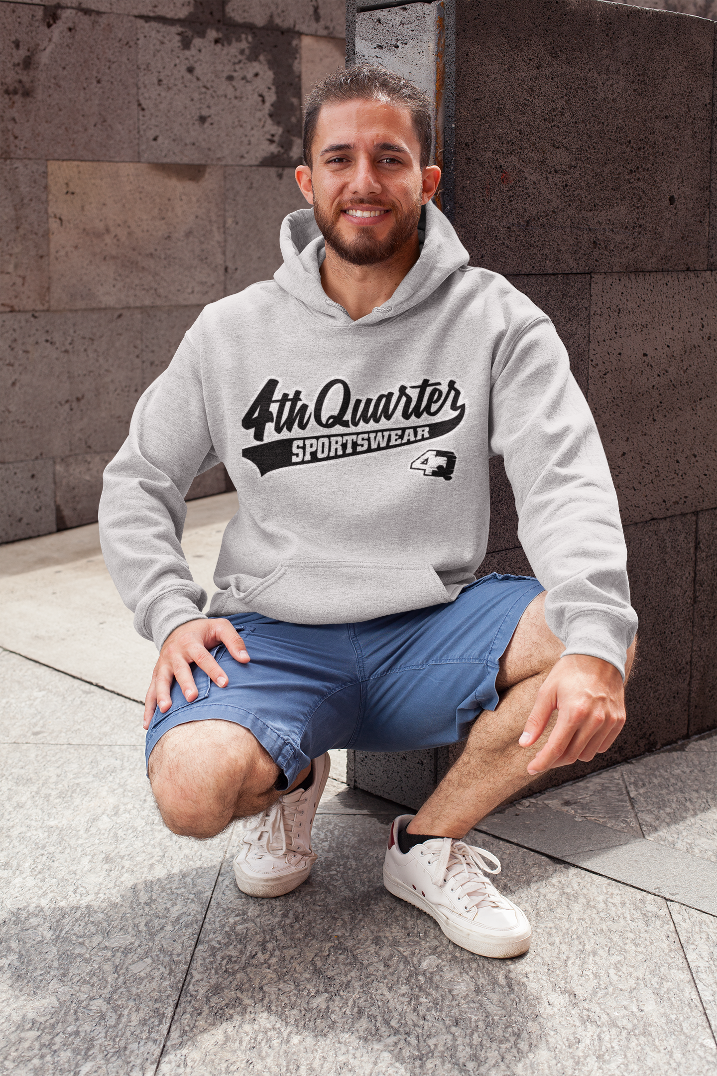 4th Quarter Hyper Script Hoodie
