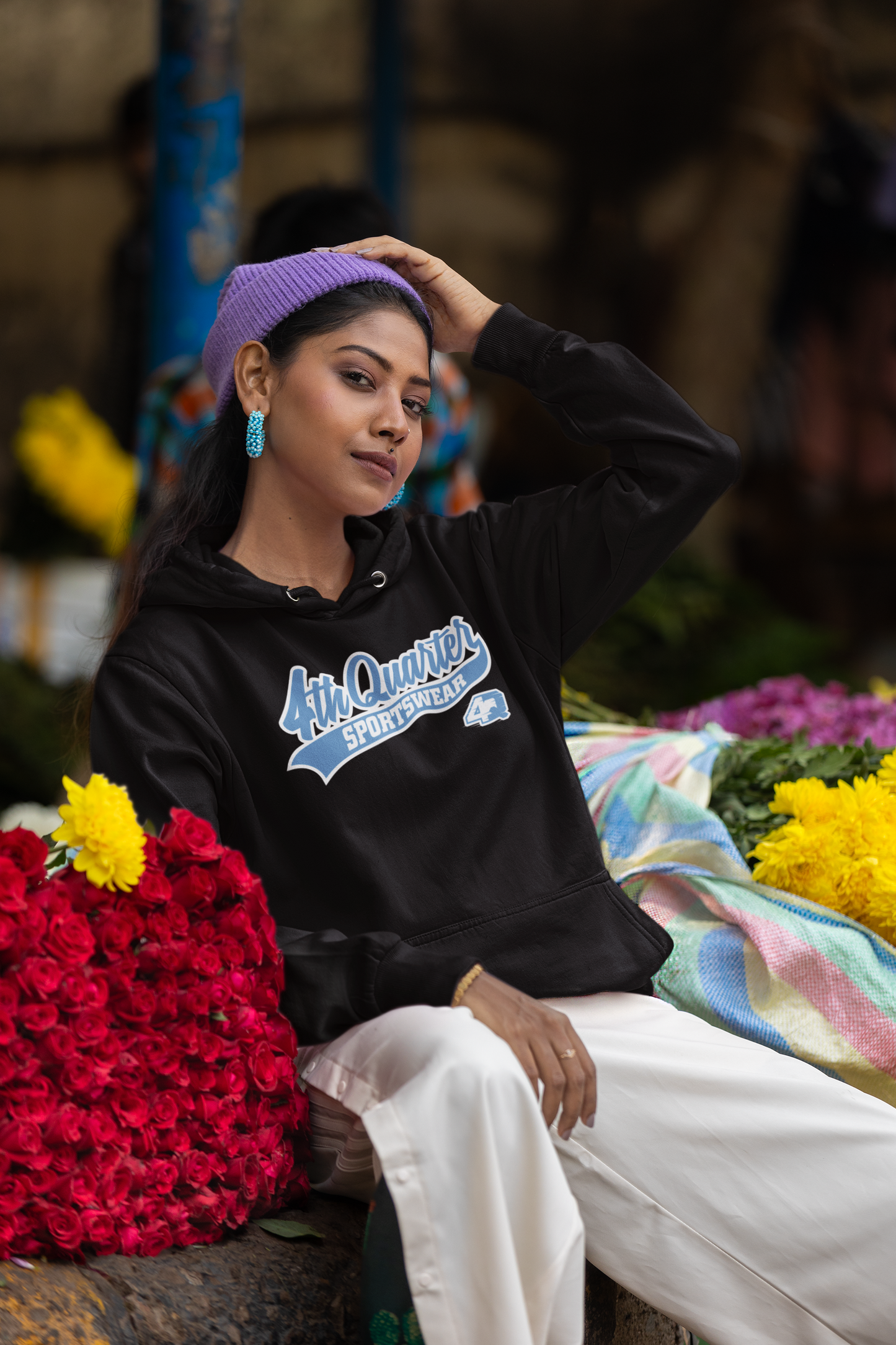 4th Quarter Hyper Script Hoodie